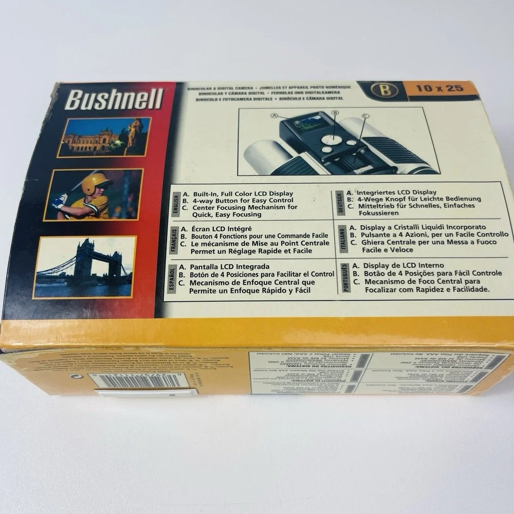 Bushnell ImageView 11-1210 10 x 25 Binocular and Digital Camera